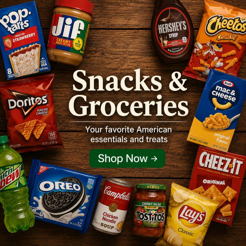 Snacks & Grocery Banner