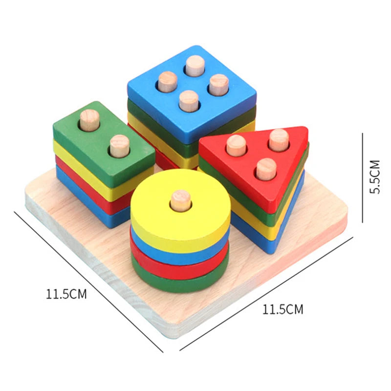 Montessori Wooden Educational Toy for Toddlers