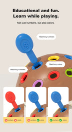 Montessori Baby Hedgehog Fine Motor Toy