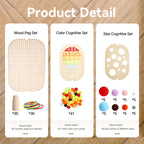 Montessori Wooden Sensory Table Toy