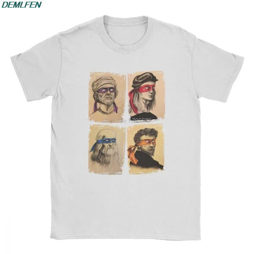 Cotton Elastane Printed Tee | Breathable Moisture Wicking Short Sleeve T Shirt for Me alternate view