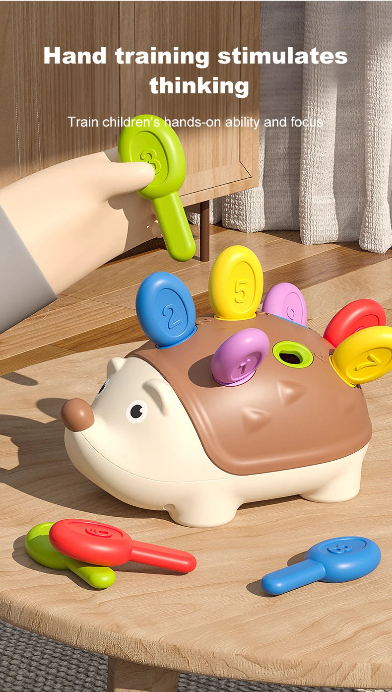 Montessori Baby Hedgehog Fine Motor Toy