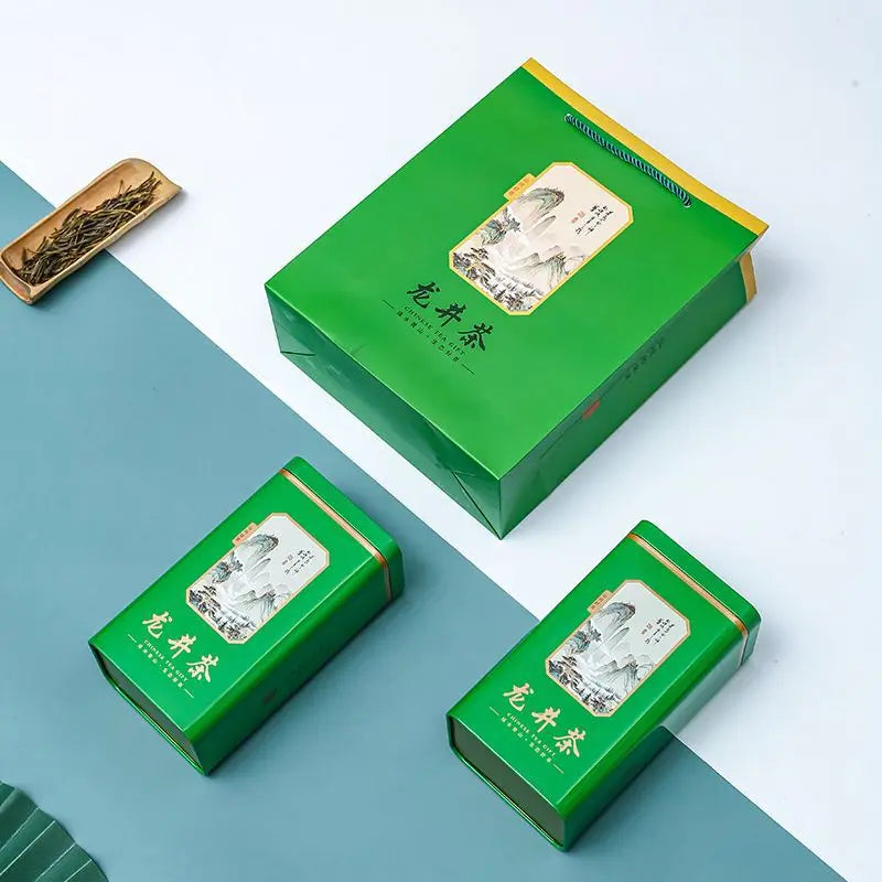 Chinese XinYang MaoJian,TaiPing HouKui Green Tea Set Zipper Bags AnJi White Tea LuAn Gua detail view
