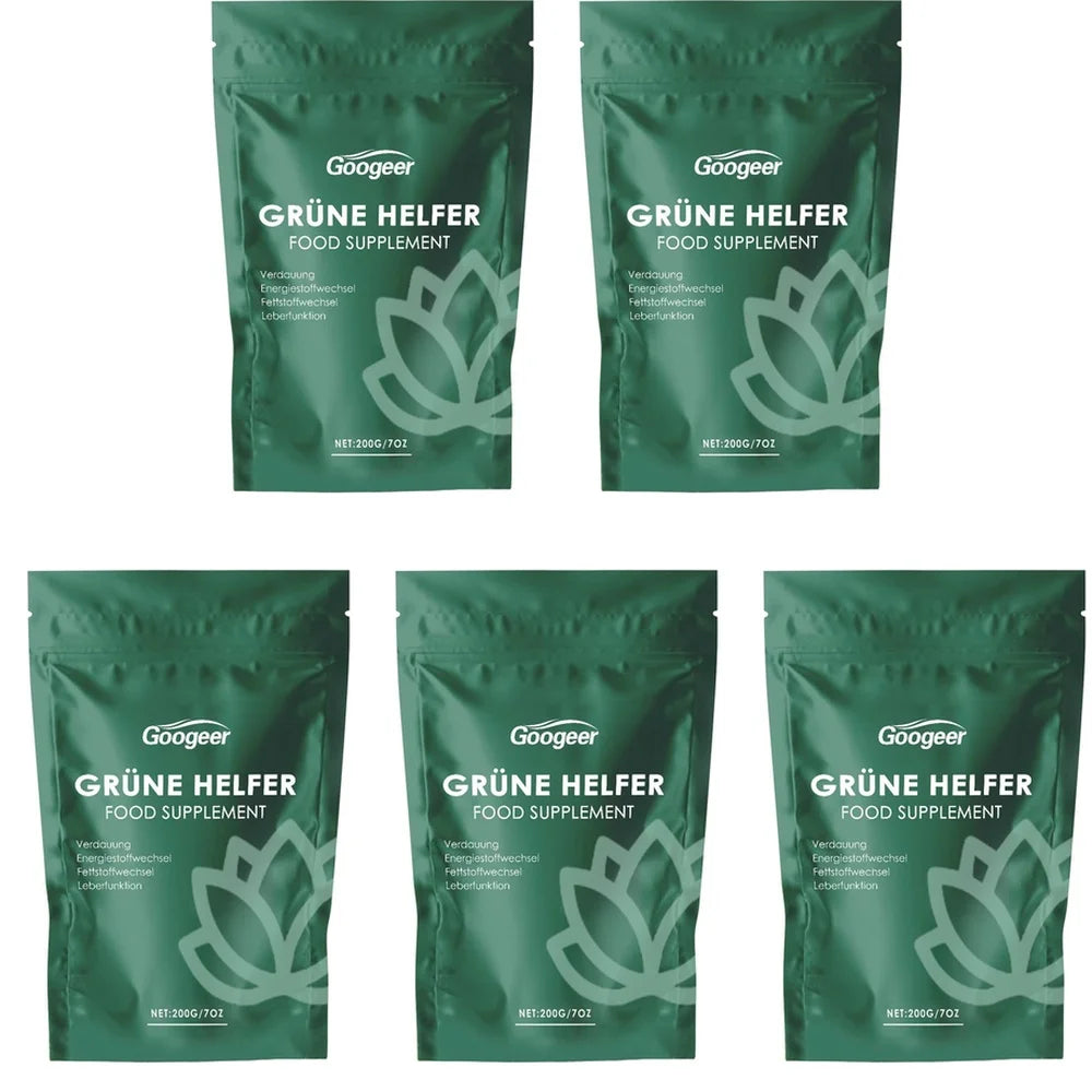 Matcha Green Tea Powder Drink Mix Digestive Support for Adults 200g Wellness Blend for close-up view