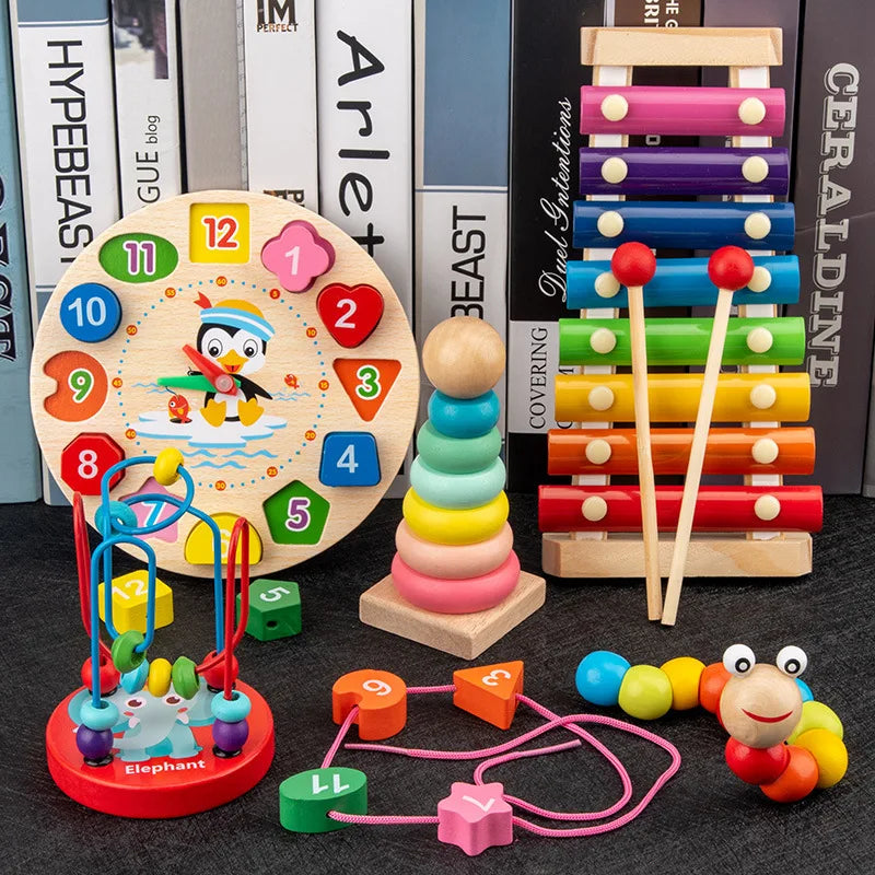 Montessori Wooden Educational Toy for Toddlers