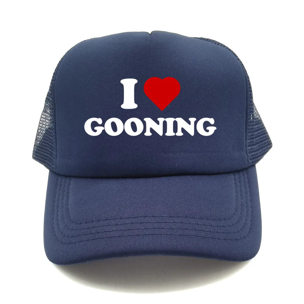 Adjustable Trucker Baseball Cap | Breathable Polyester Net Cap for Summer