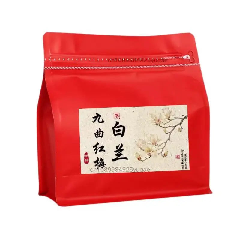 High quality premium flower scented tea jasmine tea aluminum foil bag green black oolo close-up view