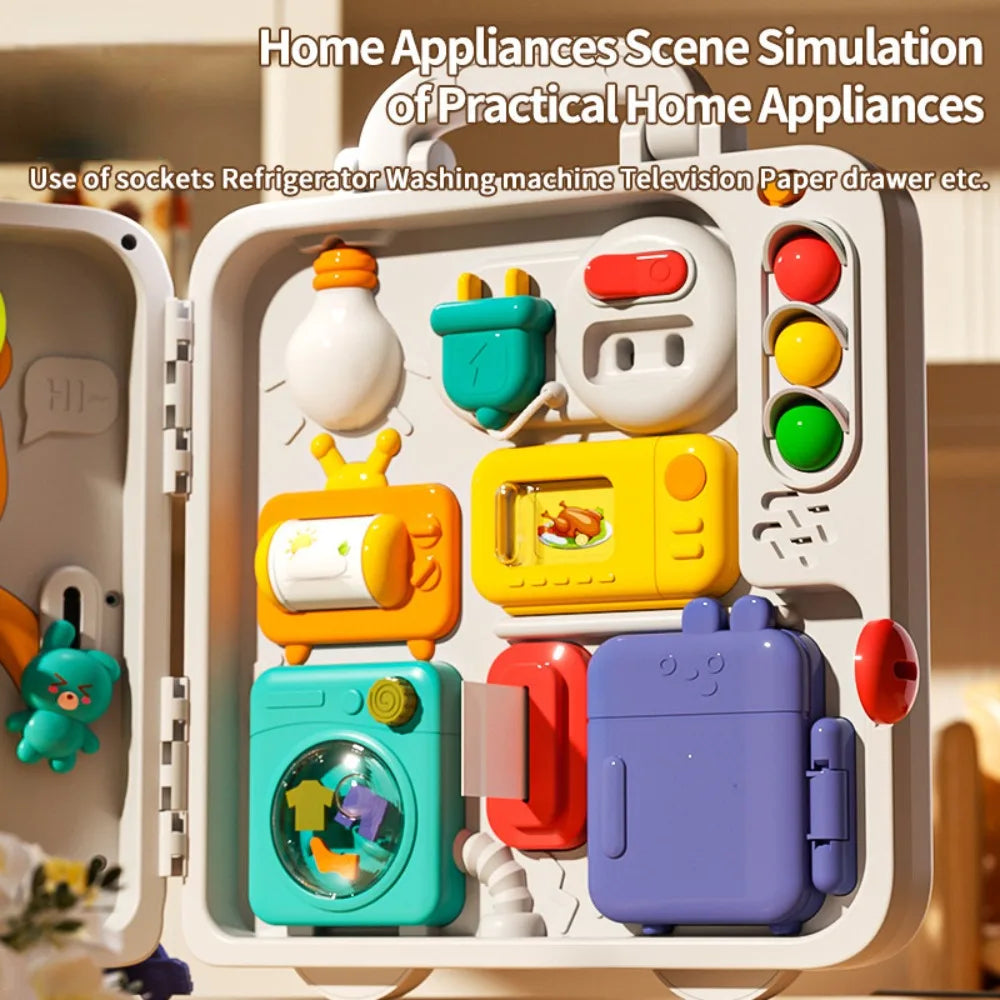 Montessori Busy Board for Toddlers