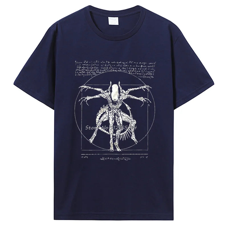 Lightweight Cotton Printed Tee | Short Sleeve O Neck Casual T Shirt for Spring and Summer