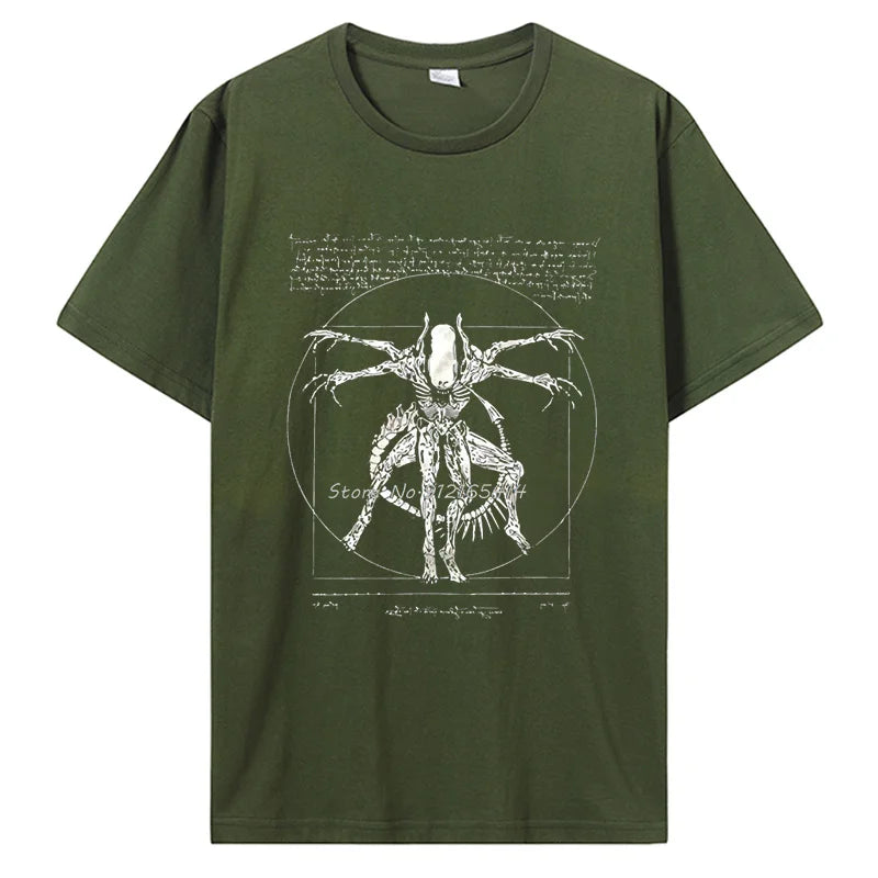 Lightweight Cotton Printed Tee | Short Sleeve O Neck Casual T Shirt for Spring and Summer
