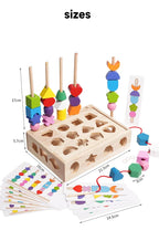 Montessori Wooden Color and Shape Matching Puzzle