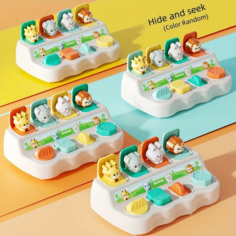 Montessori Pop-Up Animal Learning Box