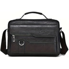 PU Leather Clutch Bag | Business Men Handbag with Polyester Lining