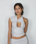 Solid Twill Tank Top | Slight Stretch Casual Sleeveless Top for Women Summer 2025