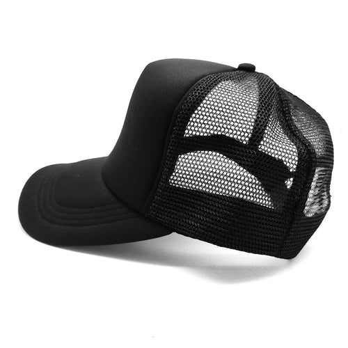 Adjustable Trucker Baseball Cap | Breathable Polyester Net Cap for Summer