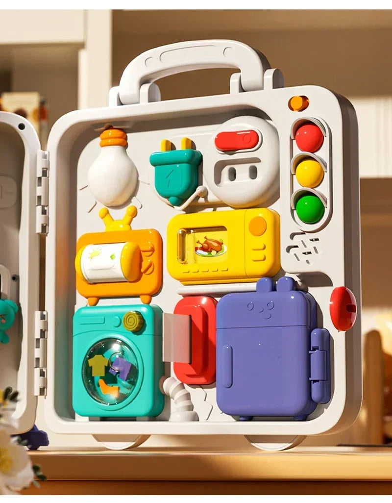 Montessori Busy Board for Toddlers