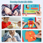 Montessori Busy Board Sensory Learning Toy