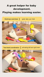 Montessori Baby Hedgehog Fine Motor Toy