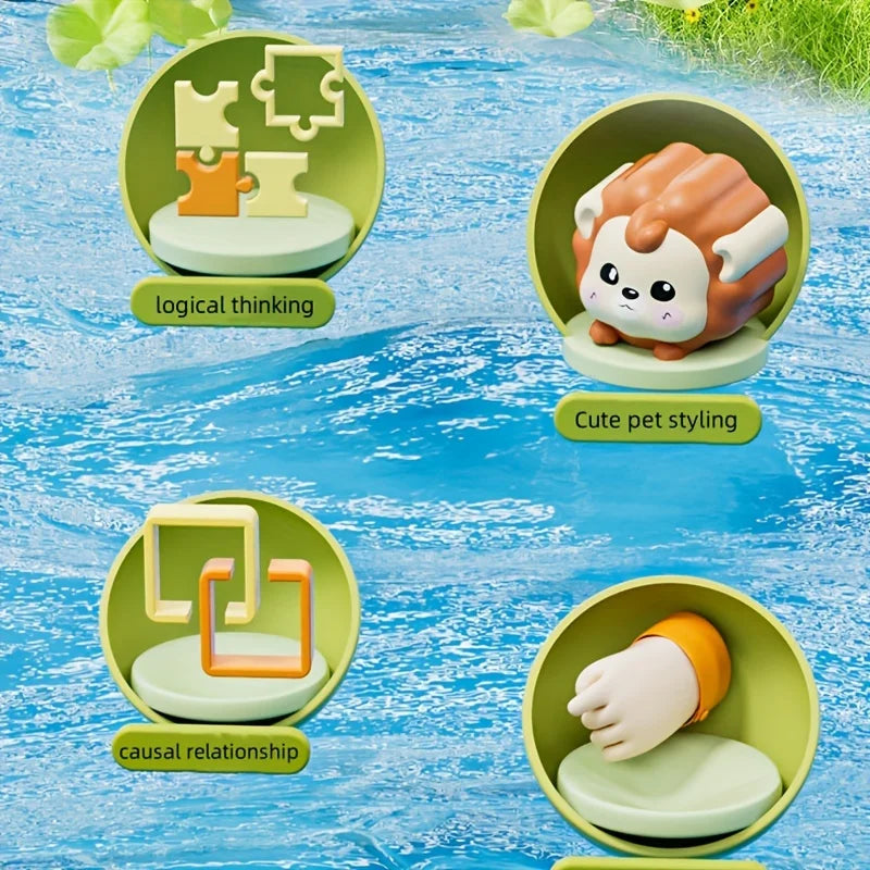 Montessori Pop-Up Animal Learning Box