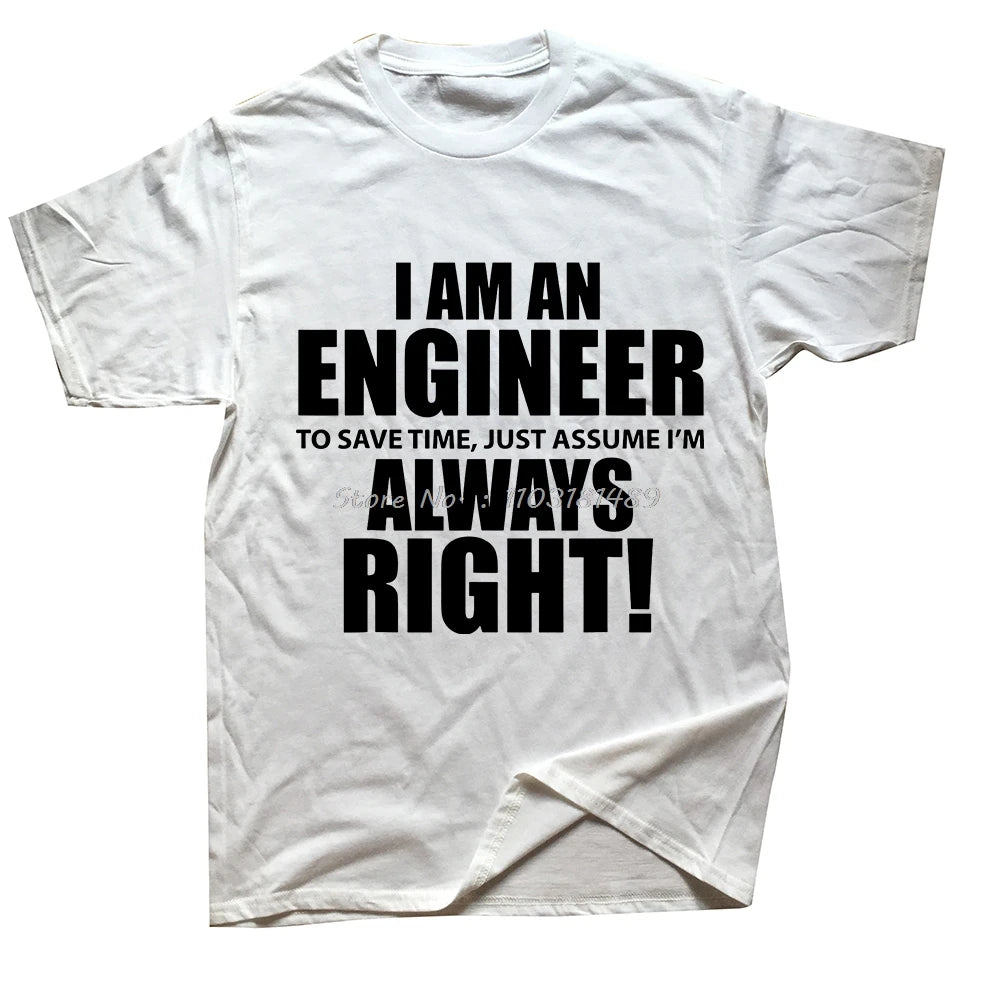 Funny Saying Trust Me I Am An Engineer Letter T Shirts Men Geek Letter T-shirts Programmer Streetwear Short Sleeve O-Neck Tshirt