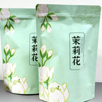 Authentic Jasmine Flower Tea Set Bags S/M/L Green Oolong Jasmine Self-sealing Bag 250g&500g Aluminum
