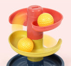 Montessori Rolling Ball Track Toy