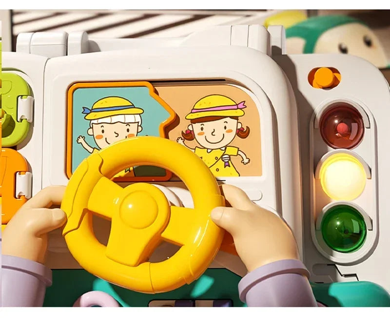 Montessori Busy Board for Toddlers