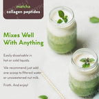 Gluten Free 90g Matcha Collagen Organic Green Tea Matcha Powder for Gut Health, Joint lifestyle view