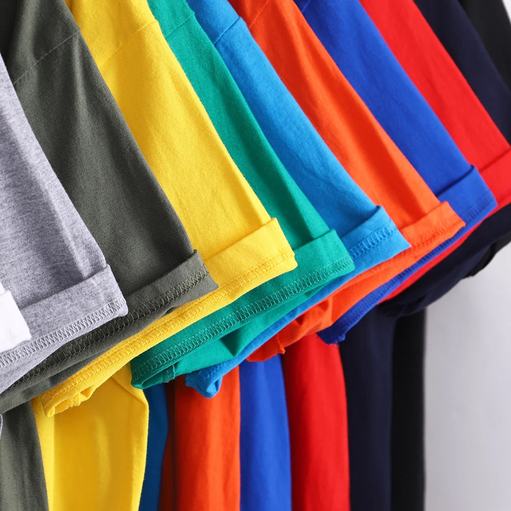 Vintage Cartoon Cotton Tee | Breathable Lightweight Short Sleeve T Shirt for Summer