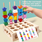 Montessori Wooden Color and Shape Matching Puzzle
