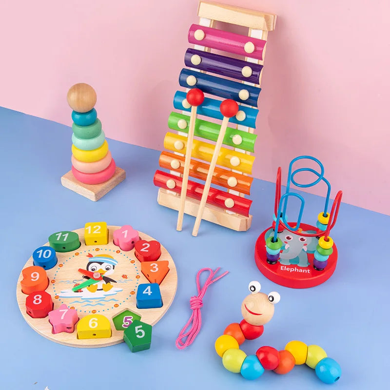 Montessori Wooden Educational Toy for Toddlers