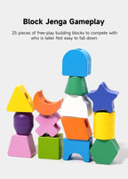 Montessori Wooden Color and Shape Matching Puzzle