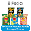 Lay's Potato Chips，Wave Chips 2.29/2.47oz(65/70g)*5 Packs Satisfying Snacks Office Sn alternate view