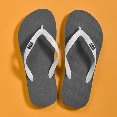 Basic PVC Summer Slippers | Lightweight Rubber Sole Outdoor Sandals for Men