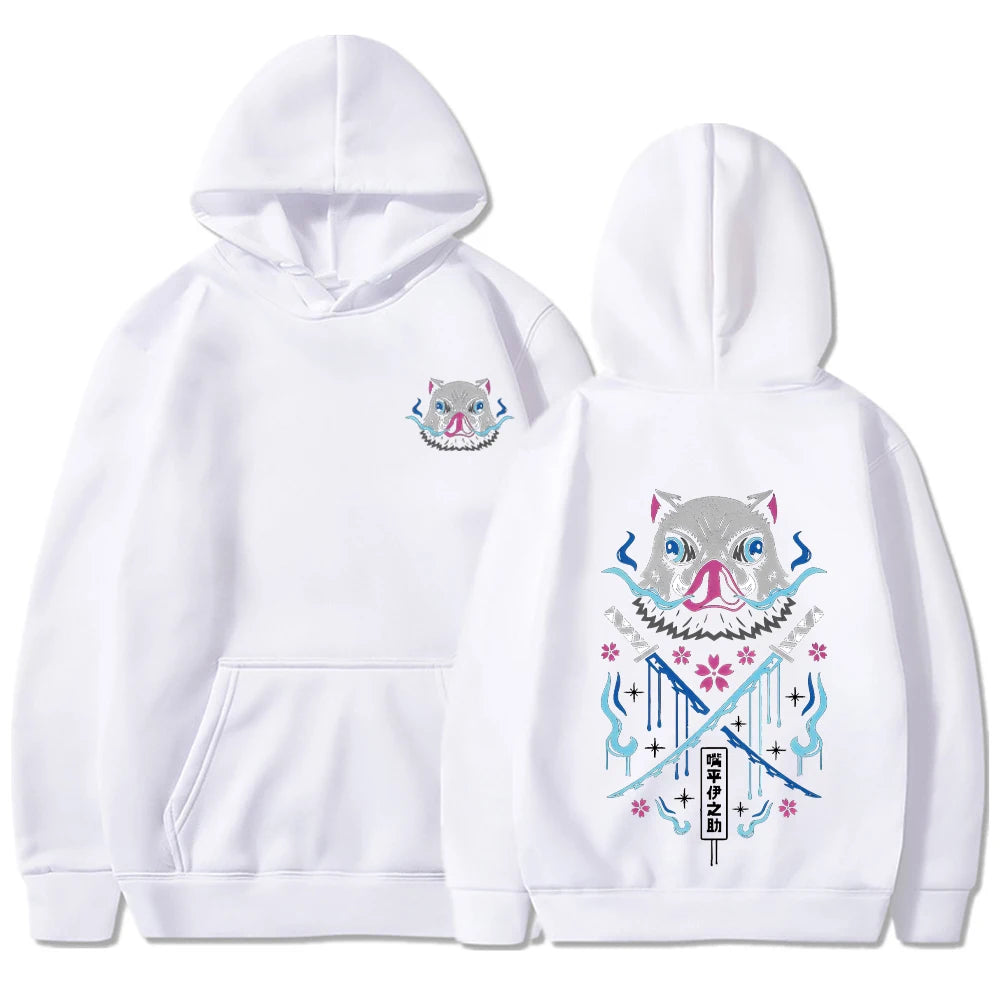 Fleece Hoodie | Printed Full Sleeve O Neck Casual Pullover for Autumn and Winter lifestyle view