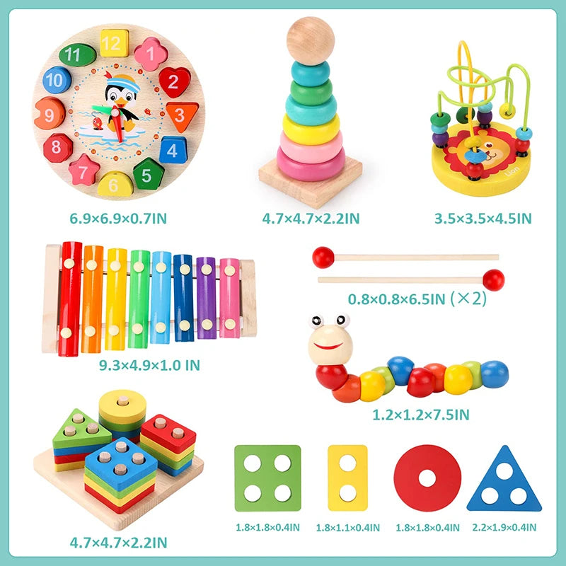 Montessori Wooden Educational Toy for Toddlers