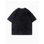 Unisex Oversized Cotton Tee | Breathable Moisture Wicking Short Sleeve T Shirt for Four Seasons