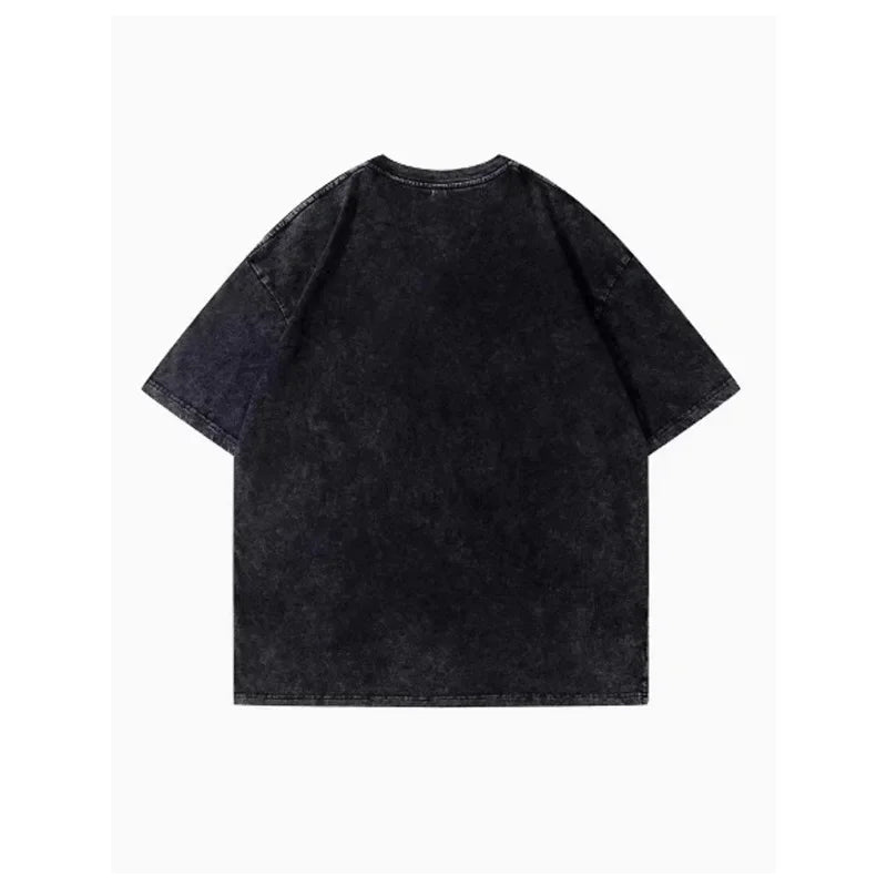 Unisex Oversized Cotton Tee | Breathable Moisture Wicking Short Sleeve T Shirt for Four Seasons