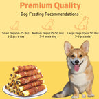 150g/5.29oz Chicken Wrapped Cowhide Chocolate Stick, Meat Dog Snacks, Made From Chicken detail view
