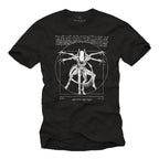 Alien Men's T-Shirt - Gamer T-Shirt Da Vinci Print Women Tops Fashion Tshirt