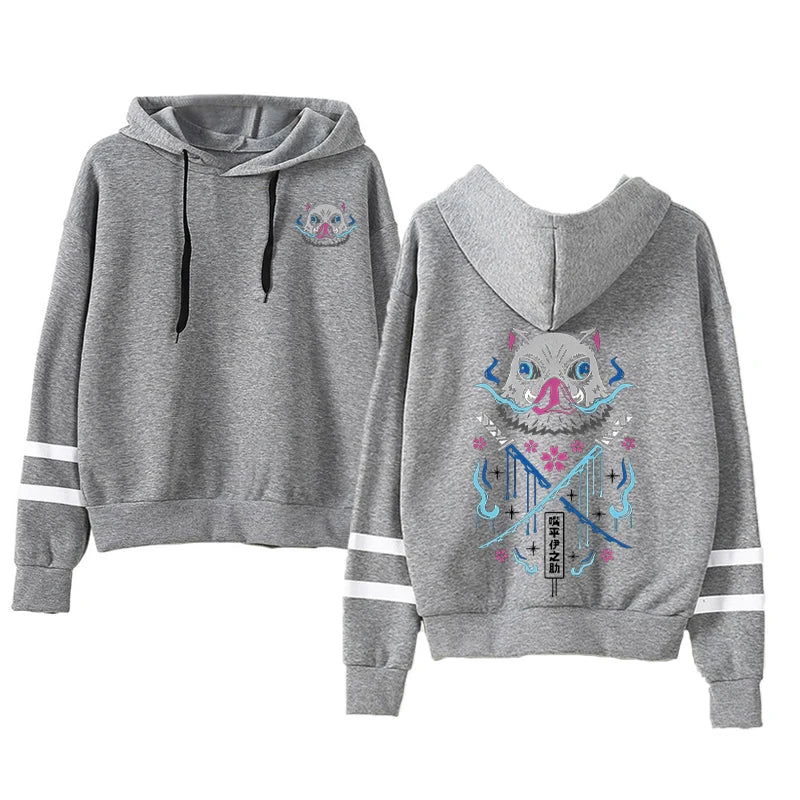 Fleece Hoodie | Printed Full Sleeve O Neck Casual Pullover for Autumn and Winter alternate view