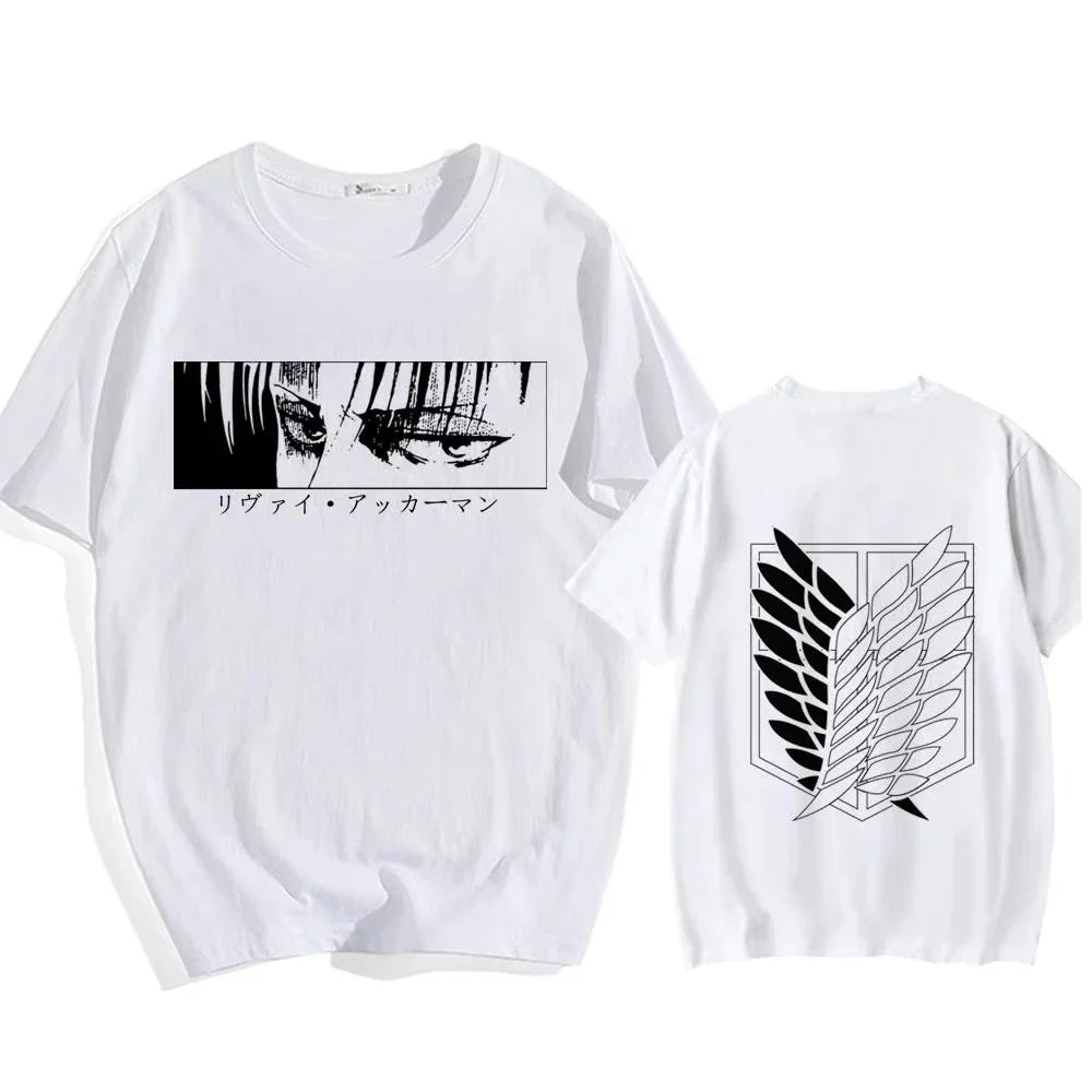Anime Graphic Cotton Tee | Short Sleeve Casual O Neck T Shirt for Travel