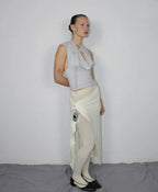 Solid Twill Tank Top | Slight Stretch Casual Sleeveless Top for Women Summer 2025
