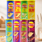 Lay's Potato Chips 3.18oz(90g)*3 bottles Leisure TV series satisfy cravings, office puffed snacks