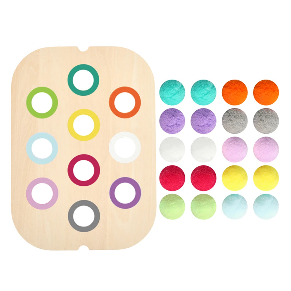 Montessori Wooden Sensory Table Toy