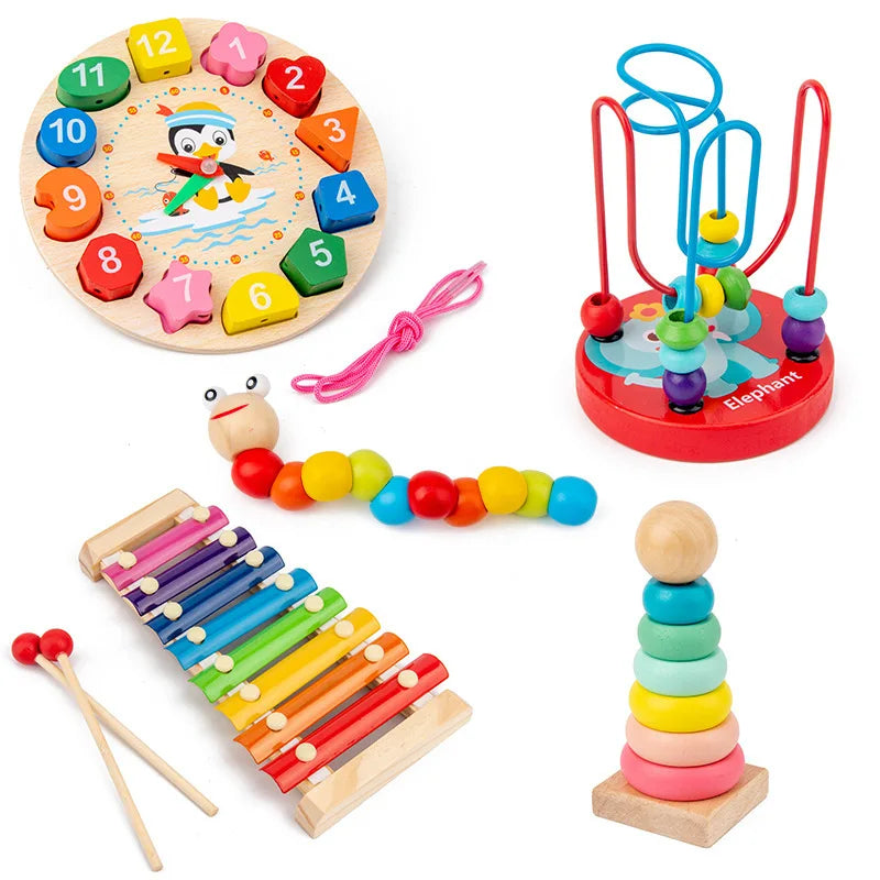 Montessori Wooden Educational Toy for Toddlers