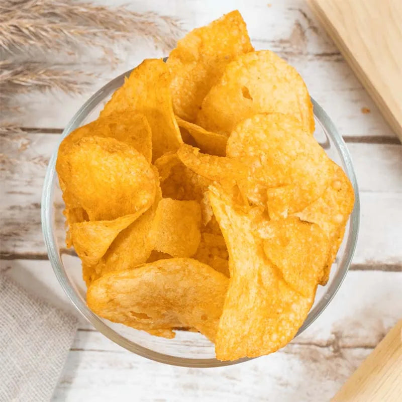 Lay's Potato Chips，Wave Chips 2.29/2.47oz(65/70g)*5 Packs Satisfying Snacks Office additional angle