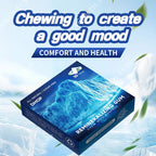 DHOP Sugar Free Gum Remineralizing Gum Oral Care Chewing Gummies Mint Flavor Plant Ing close-up view