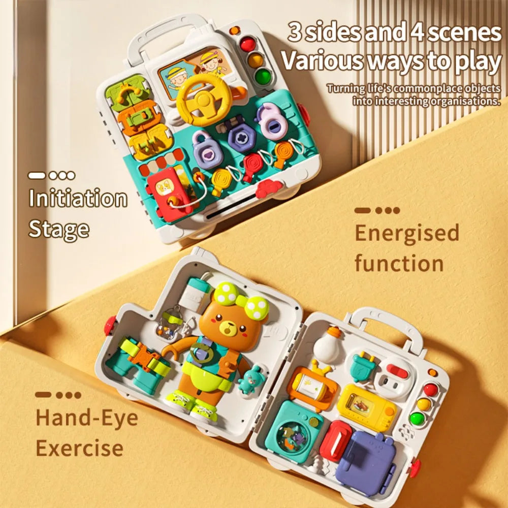 Montessori Busy Board for Toddlers