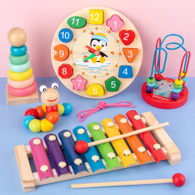 Montessori Wooden Educational Toy for Toddlers